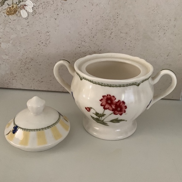 Sugar Bowl‎ with lid - Summer Estate (Ireland) by NORITAKE - Picture 5 of 8